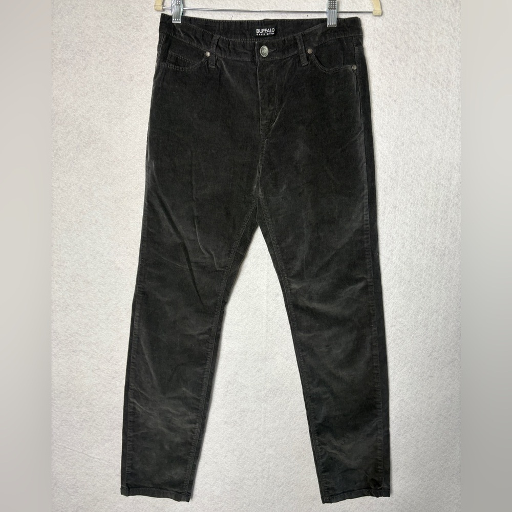 Buffalo David Bitton Gray Corduroy Size 10